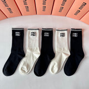 MIUMIU 26S CREW SOCKS 417721 (1 BOX)