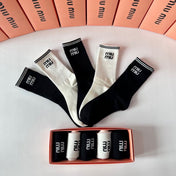 MIUMIU 26S CREW SOCKS 417721 (1 BOX)