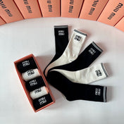 MIUMIU 26S CREW SOCKS 417721 (1 BOX)