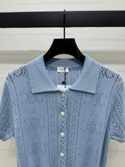 CELINE 25S POLO NECK CARDIGAN 264101