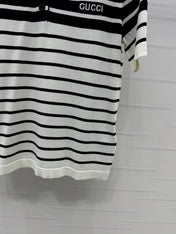 Gucci 25 Polo T-Shirt Tencel with Wool 233492