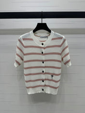 Dior 25 Short Sleeve Cardigan Wool 233494
