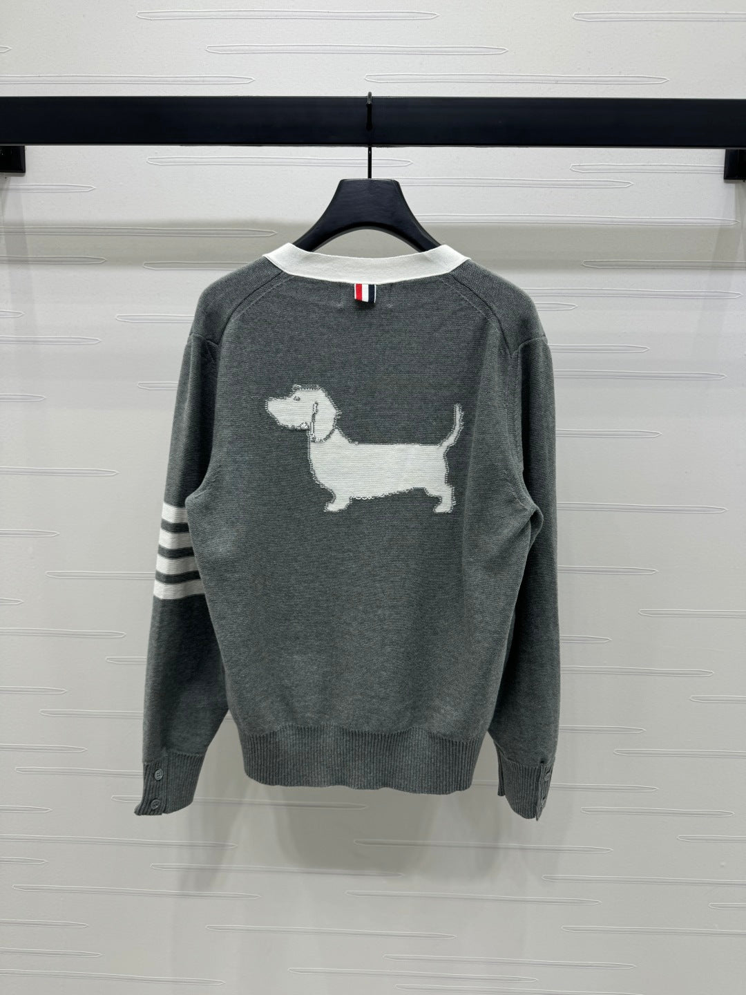THOM 25S V-NECK KNIT CARDIGAN 264210
