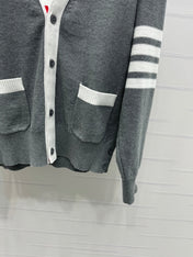THOM 25S V-NECK KNIT CARDIGAN 264210