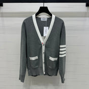 THOM 25S V-NECK KNIT CARDIGAN 264210
