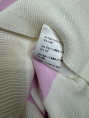 MIU 25S ICE STRIPE KNIT VEST 264116