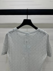 CHANEL SHORT-SLEEVE SEQUINNED KNIT CARDIGAN 269409