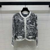 DIOR JACQUARD KNIT CARDIGAN 274879