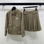 CELINE 26S TOP AND SKIRT SET STYLE 87