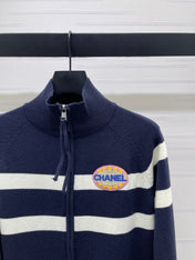 CHANEL 25S STAND-COLLAR CARDIGAN 283