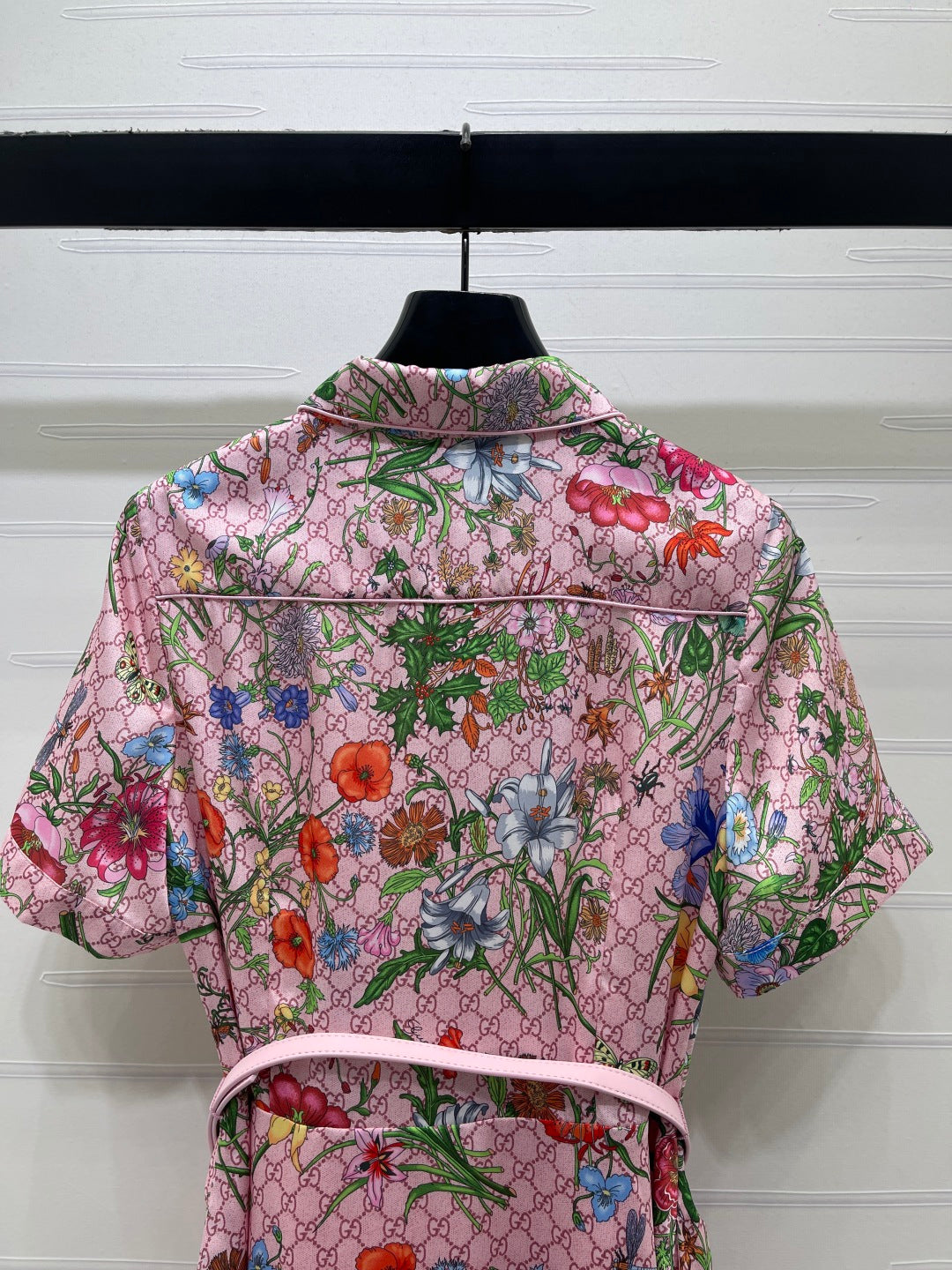 GUCCI 26S SHORT-SLEEVE SHIRT DRESS 444