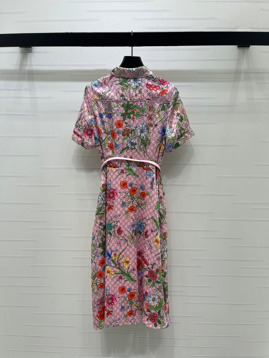 GUCCI 26S SHORT-SLEEVE SHIRT DRESS 444
