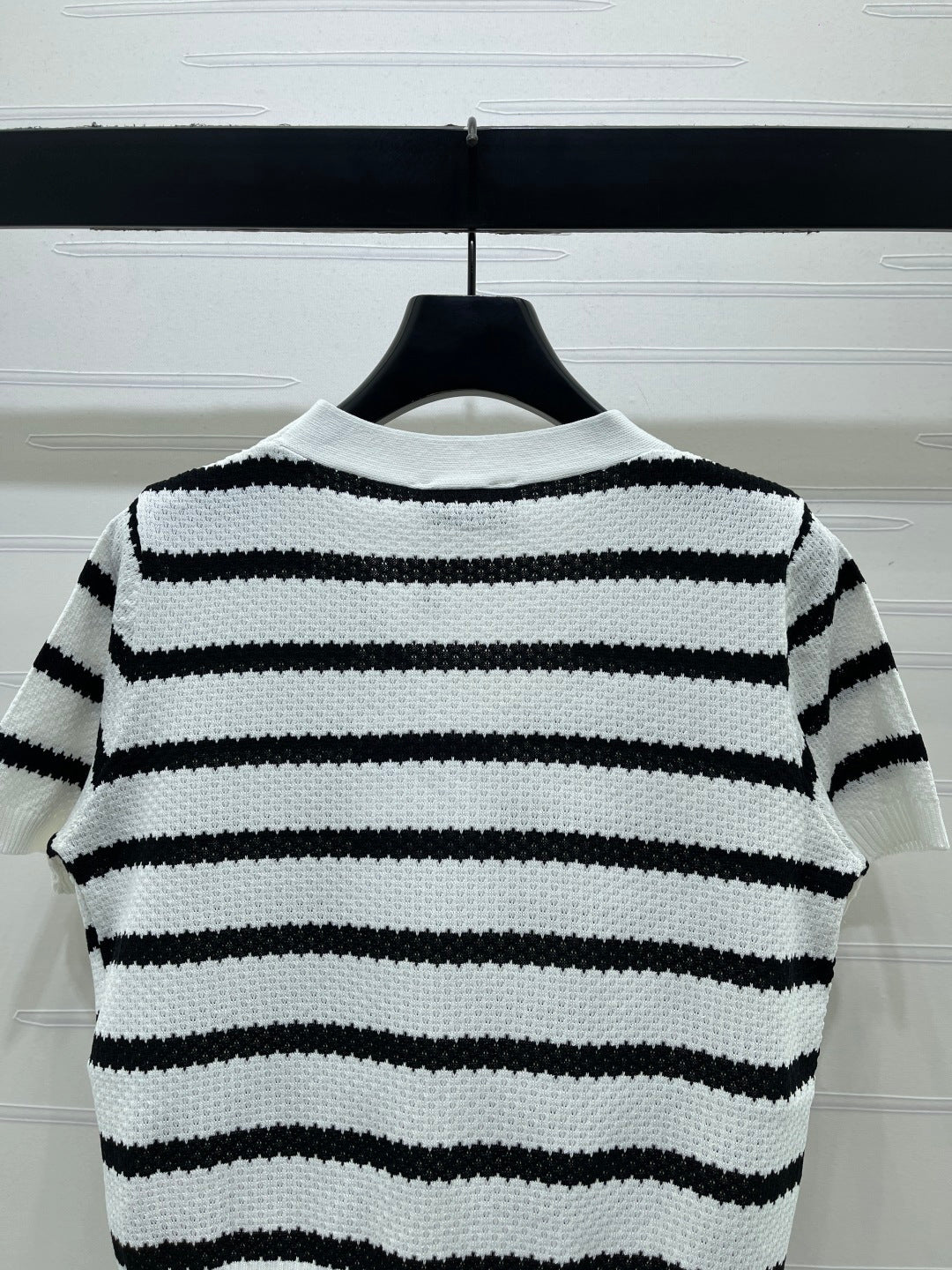 CHANEL 26S SHORT-SLEEVE KNIT TOP 1344