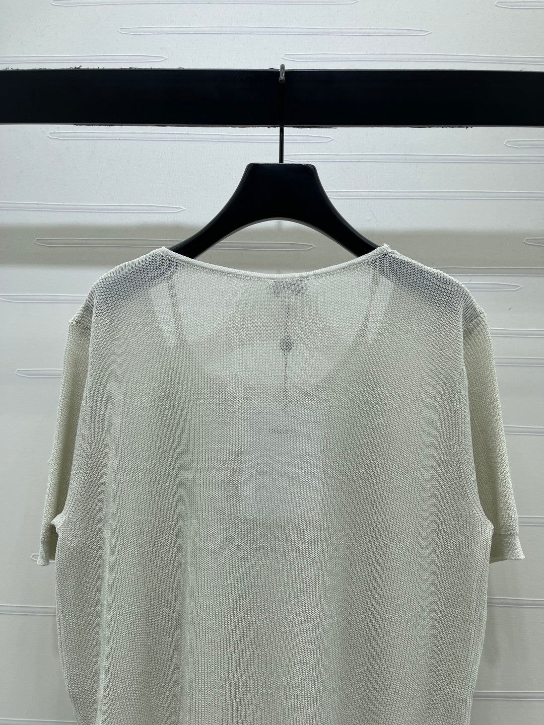 CHANEL 26S SHORT-SLEEVE KNIT TOP 1332