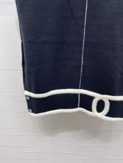 CHANEL 26S CONTRAST KNIT VEST 1324