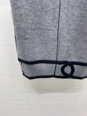 CHANEL 26S CONTRAST KNIT VEST 1323