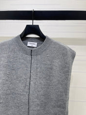 CHANEL 26S CONTRAST KNIT VEST 1323