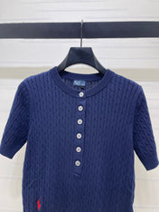 RALPH LAUREN 26S SHORT SLEEVE KNIT TOP 361
