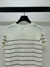 LOEWE 26S SHORT-SLEEVE KNITTED TOP 578