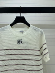 LOEWE 26S SHORT-SLEEVE KNITTED TOP 578
