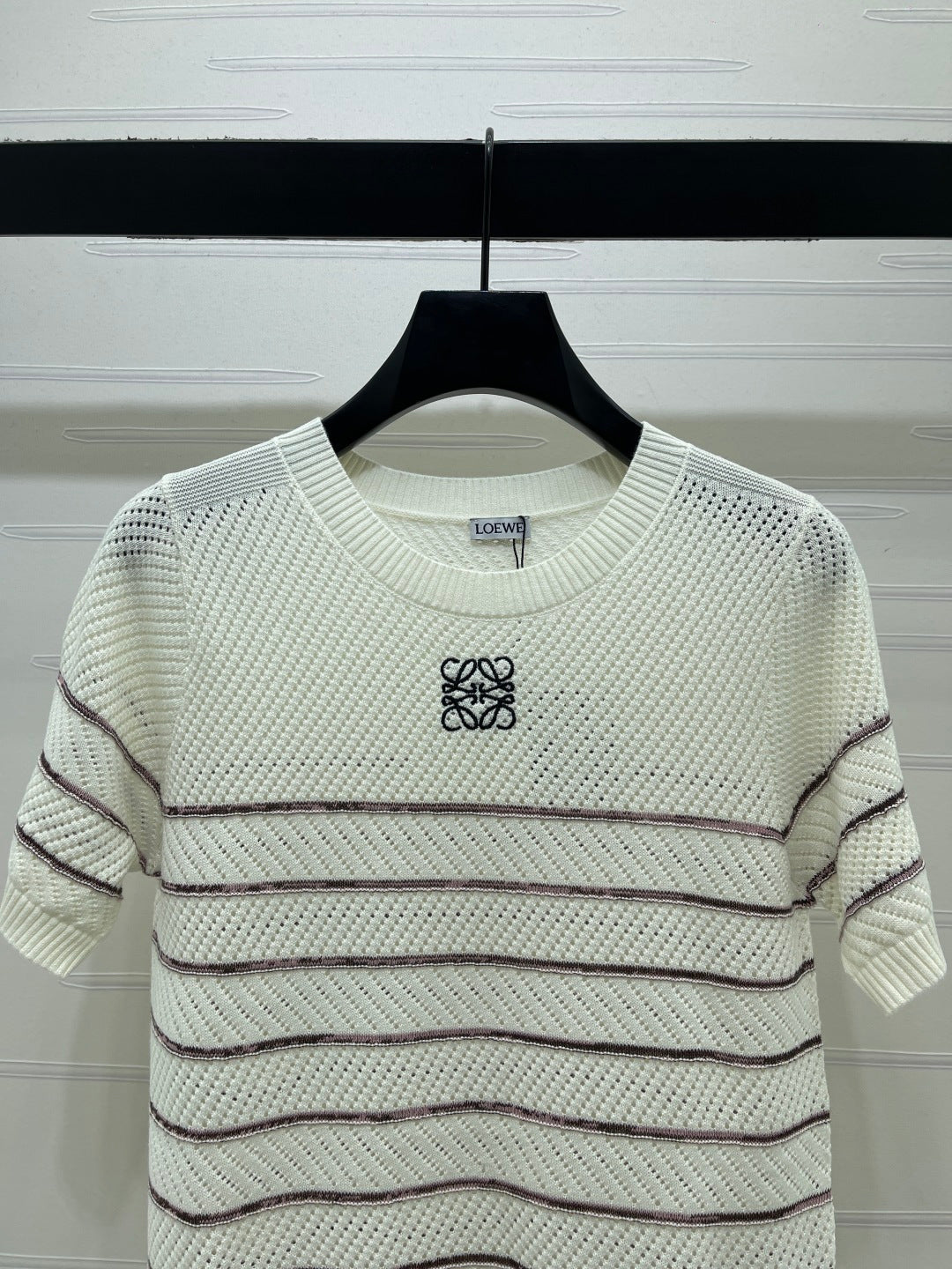 LOEWE 26S SHORT-SLEEVE KNITTED TOP 578