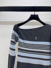 YSL 26S LONG-SLEEVE KNIT TOP 512