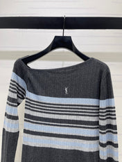 YSL 26S LONG-SLEEVE KNIT TOP 512