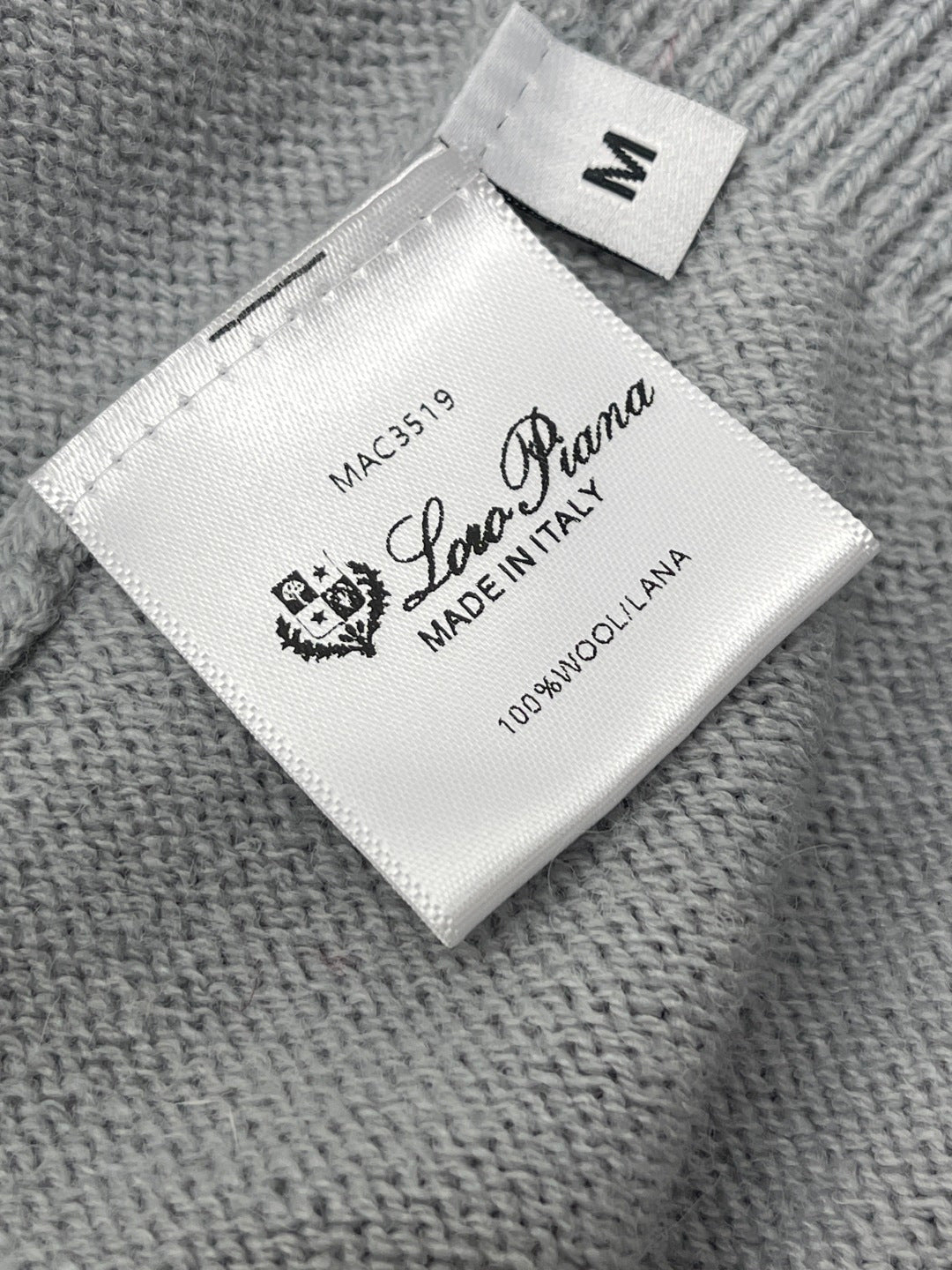 LORO PIANA 26S ZIP-UP KNIT JACKET 885