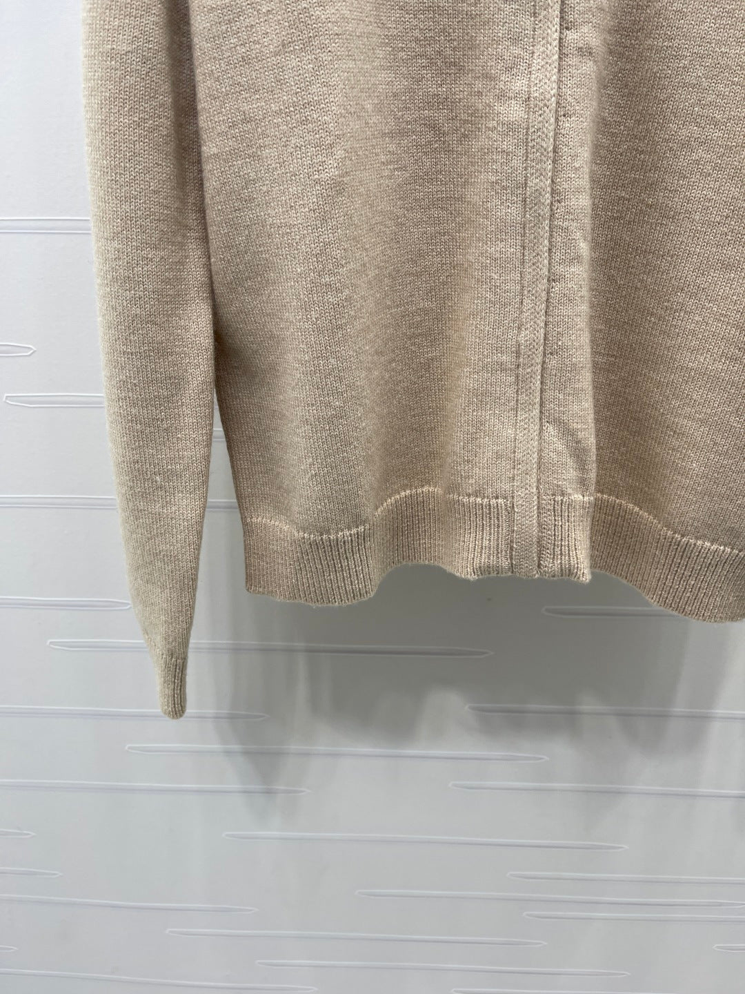 LORO PIANA 26S ZIP-UP KNIT JACKET 884