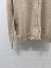 LORO PIANA 26S ZIP-UP KNIT JACKET 884