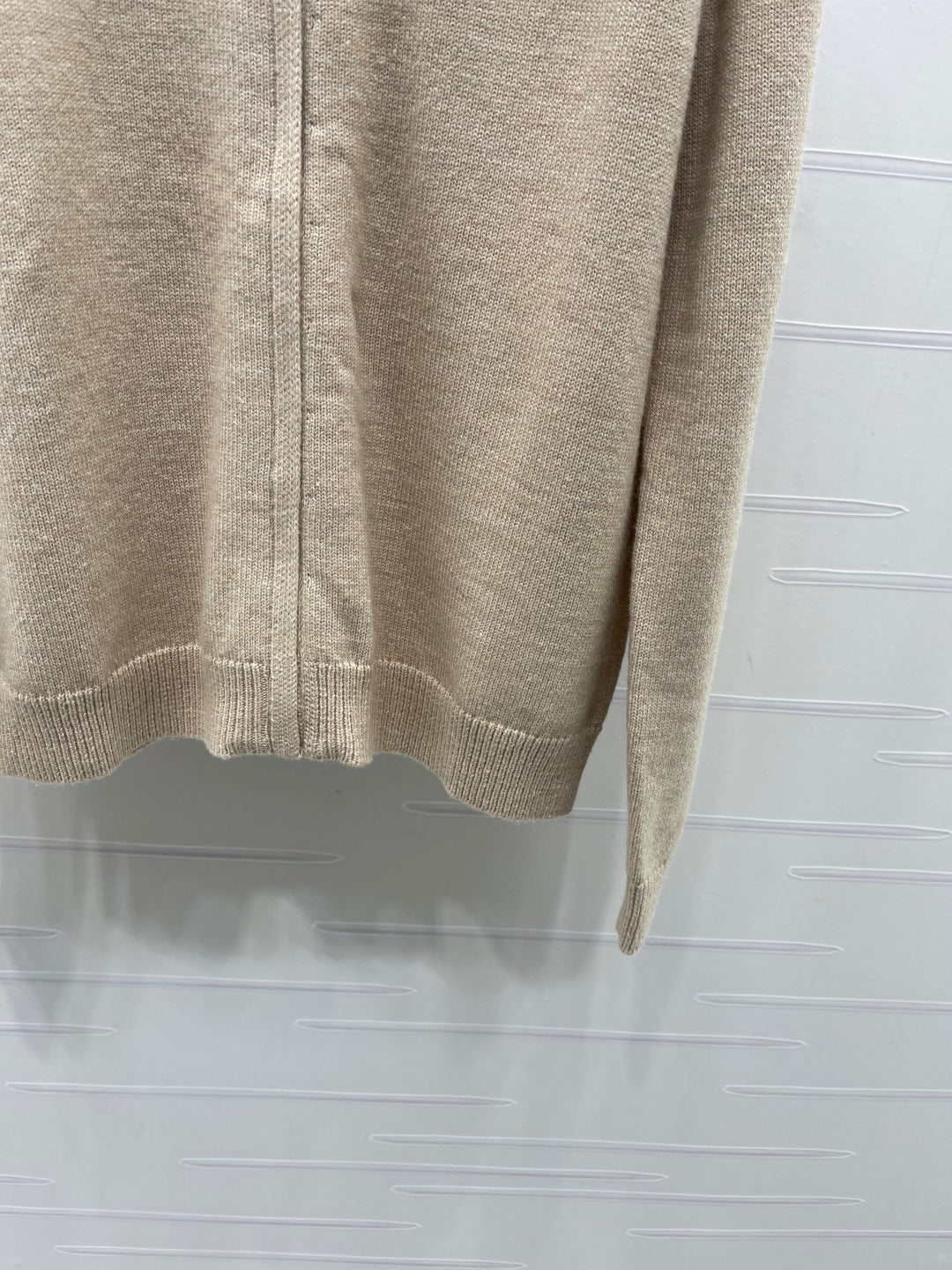 LORO PIANA 26S ZIP-UP KNIT JACKET 884