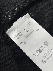 THOM 26S ROUND-NECK KNIT CARDIGAN 301