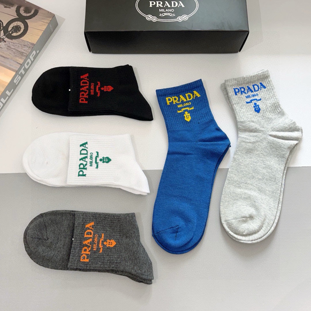 PRADA 26S ANKLE SOCKS 561266 (1 BOX)