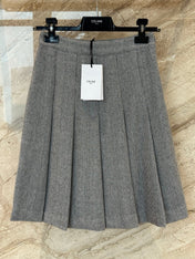 CELINE 25S PLEATED SKIRT 0086