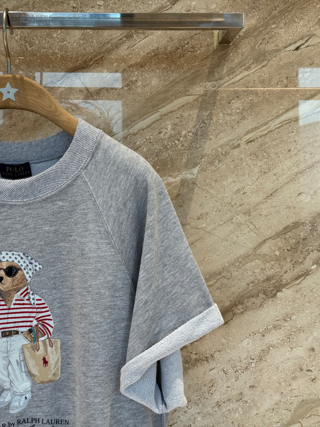 RALPH LAUREN 26S SHORT SLEEVE SWEATSHIRT 508