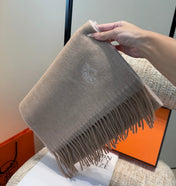 HERMES 25S SCARF 190 IN CASHMERE 854639