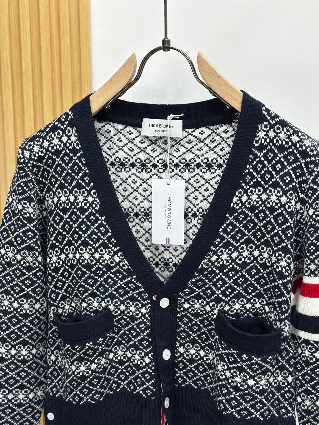 THOM 26S V-NECK KNIT CARDIGAN 339