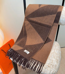 HERMES 25S SCARF 190 IN CASHMERE 987695