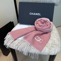 CHANEL 25S SCARF 180 IN CASHMERE 989787