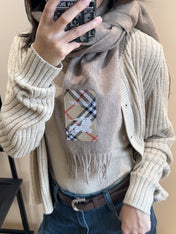 BURBERRY 26S SCARF 180CM IN CASHMERE 190148
