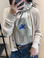 BURBERRY 26S SCARF 180CM IN CASHMERE 192544