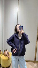 MAX MARA 25S QUILTED HOODED JACKET 195