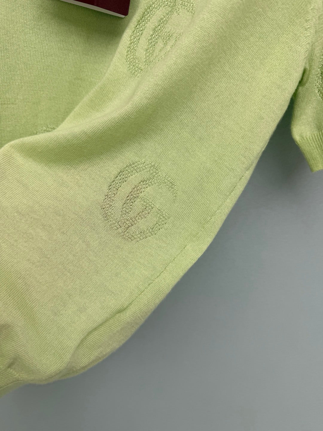 GUCCI 26S SHORT-SLEEVE KNIT SWEATER 389