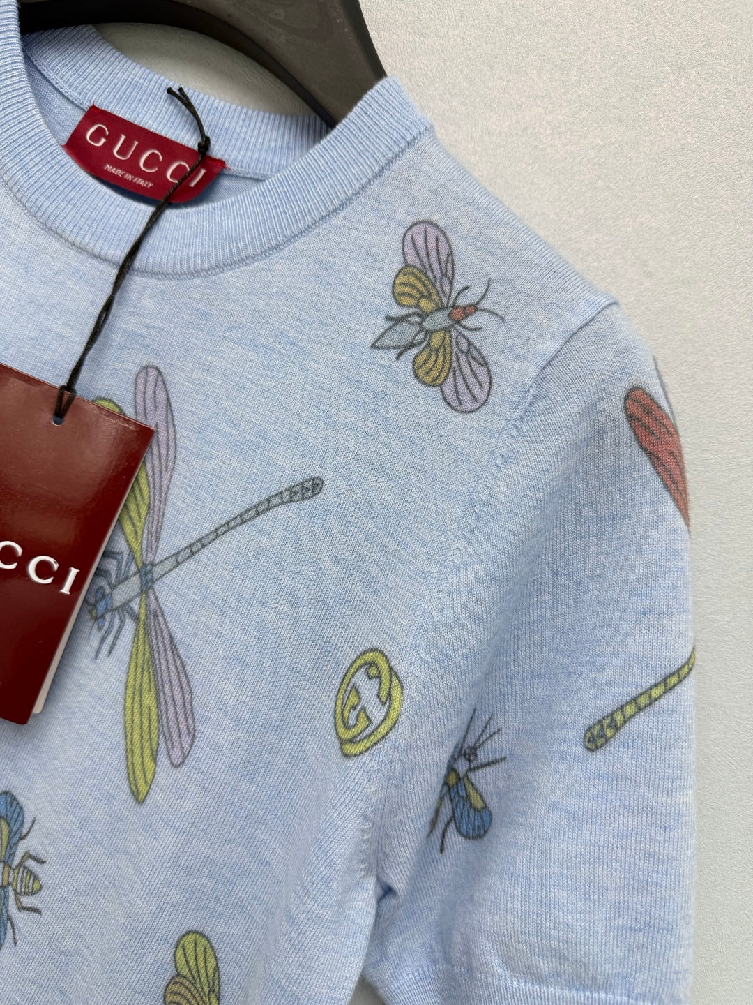 GUCCI 26S SHORT-SLEEVE KNIT SWEATER 390
