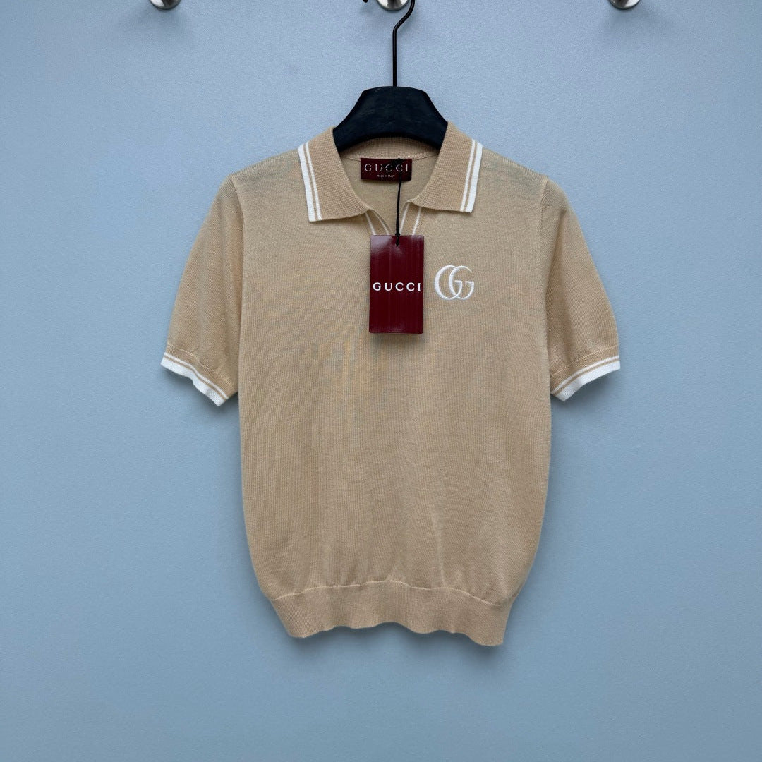 GUCCI 26S KNIT POLO SHIRT 392
