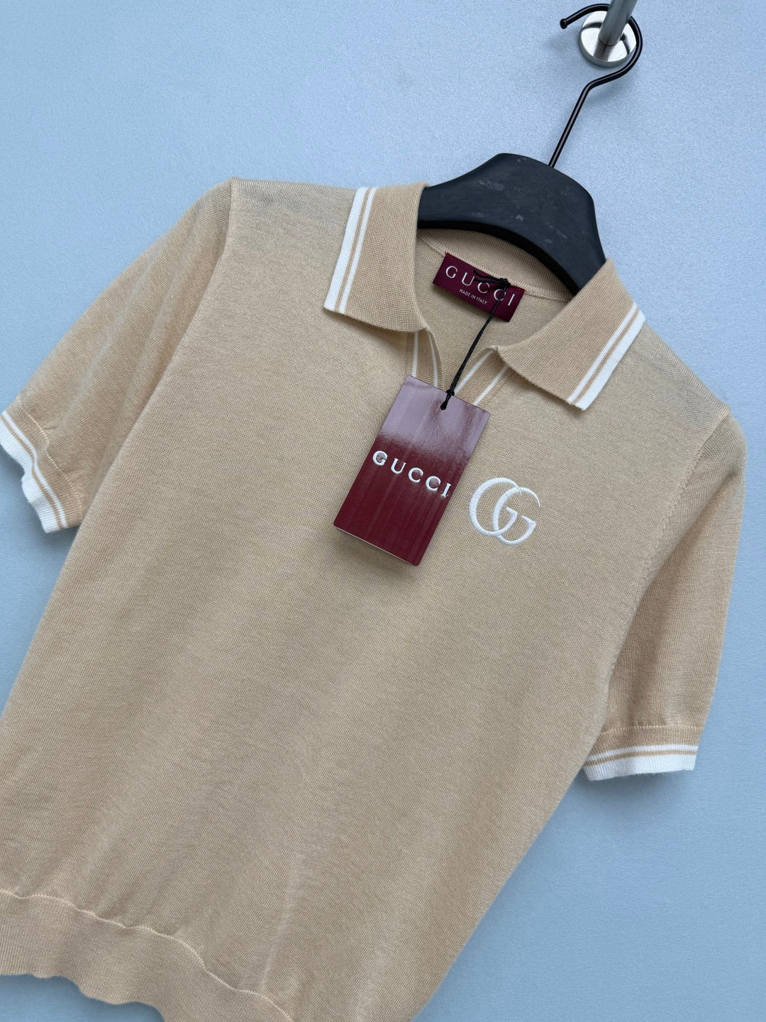 GUCCI 26S KNIT POLO SHIRT 392