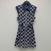 GUCCI 26S SLEEVELESS SHIRT DRESS 420