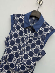 GUCCI 26S SLEEVELESS SHIRT DRESS 420