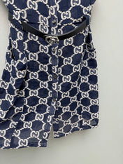 GUCCI 26S SLEEVELESS SHIRT DRESS 420