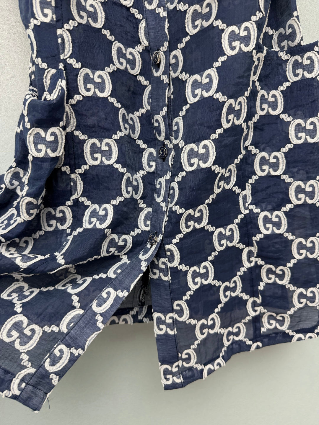 GUCCI 26S SLEEVELESS SHIRT DRESS 420